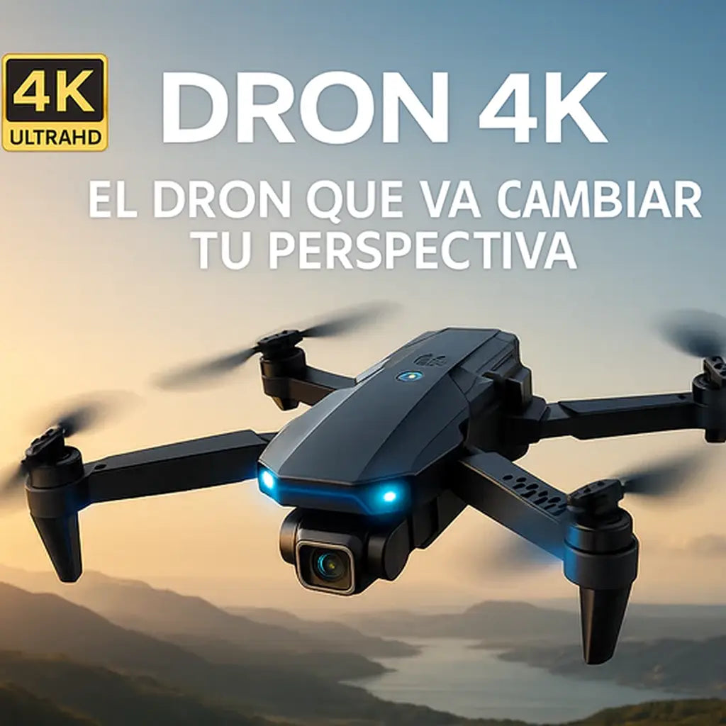 Drone X-Pro 4K + Accesorios de repuestos y ESTUCHE 🎁